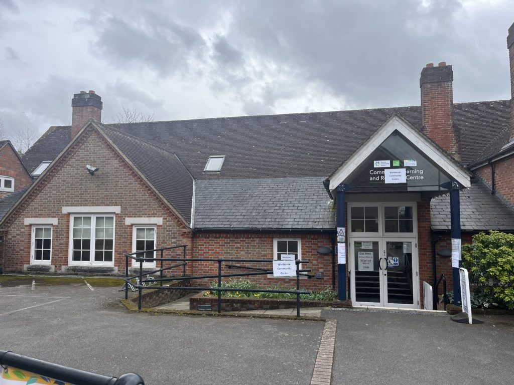 Exterior photograph of EDP's Wimborne hub